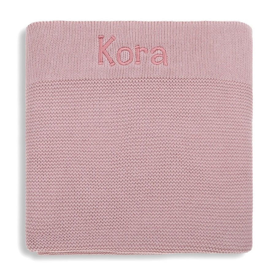 Blanket & Beanie Baby Gift Box - Dusty Pink - Image 2