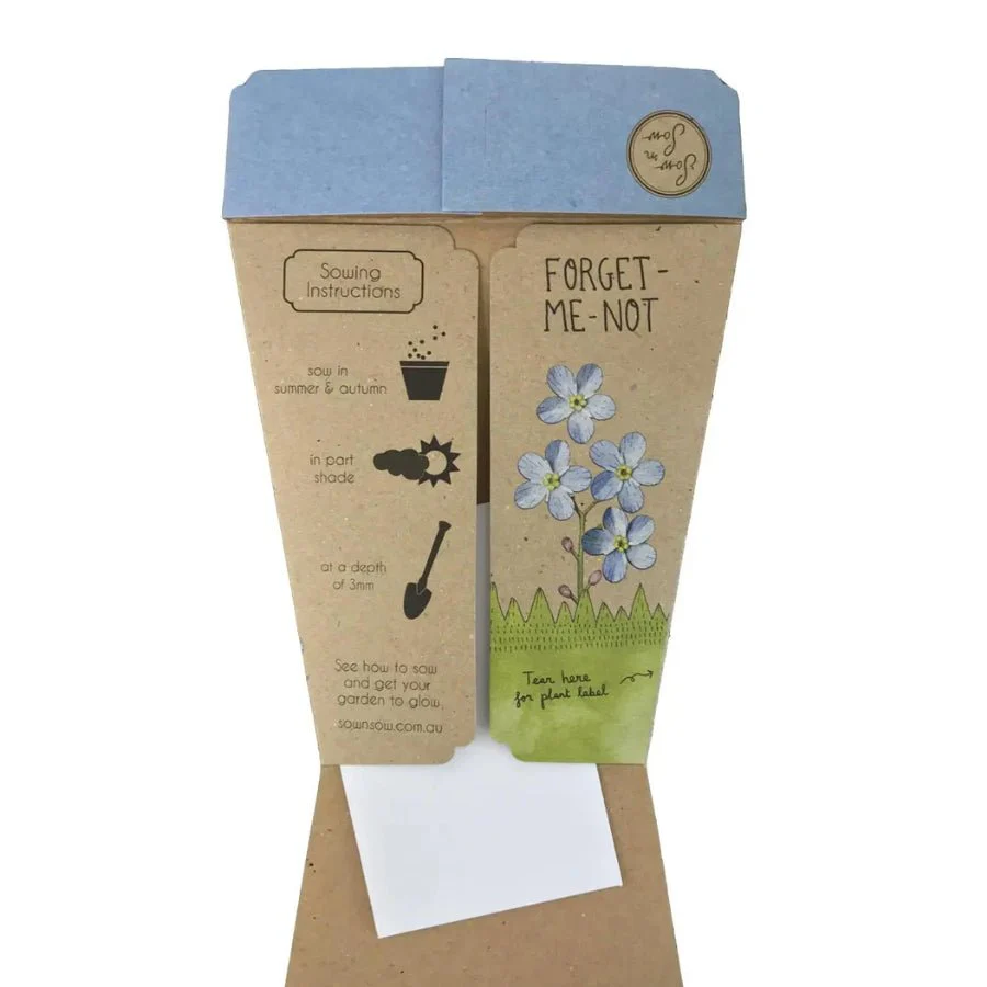 Forget-me-not Gift of Seeds Packet by Sow n' Sow - Image 3