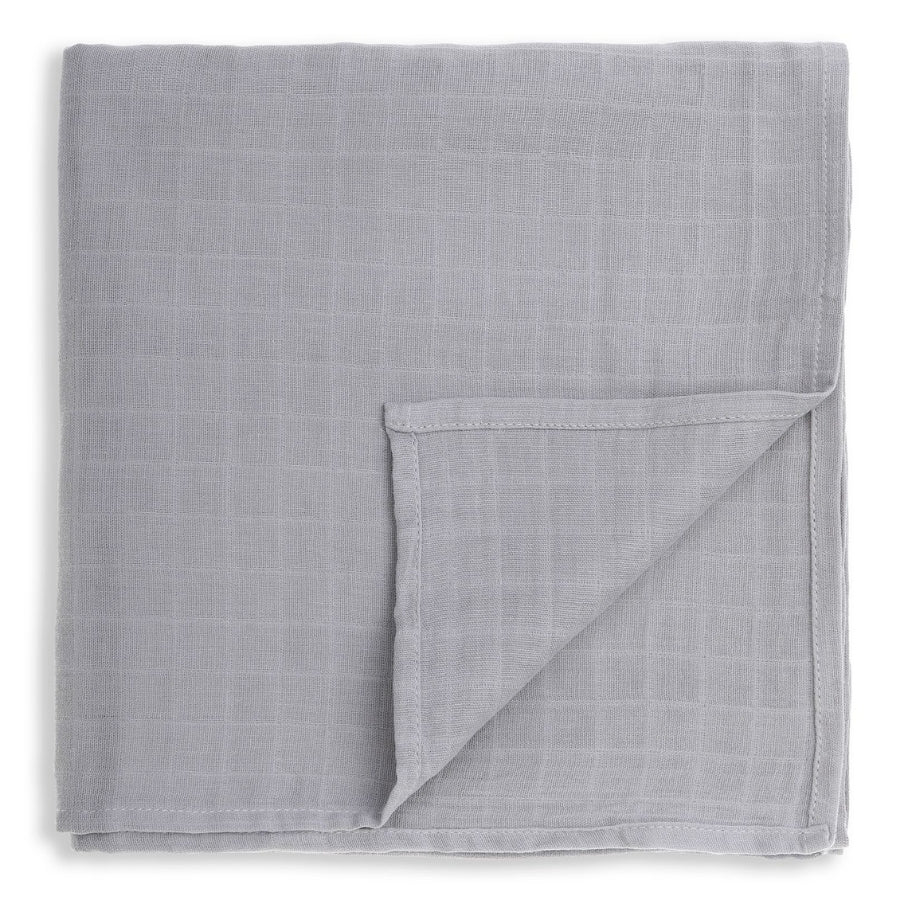 Grey Cotton Muslin Wrap