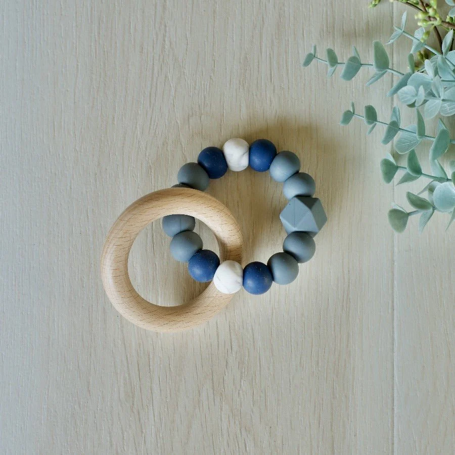 Halo Teething Ring Azure - Image 2