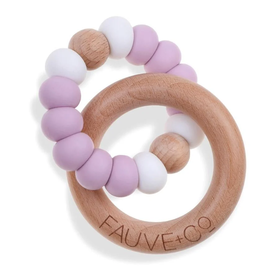 Halo Teething Ring Lilac