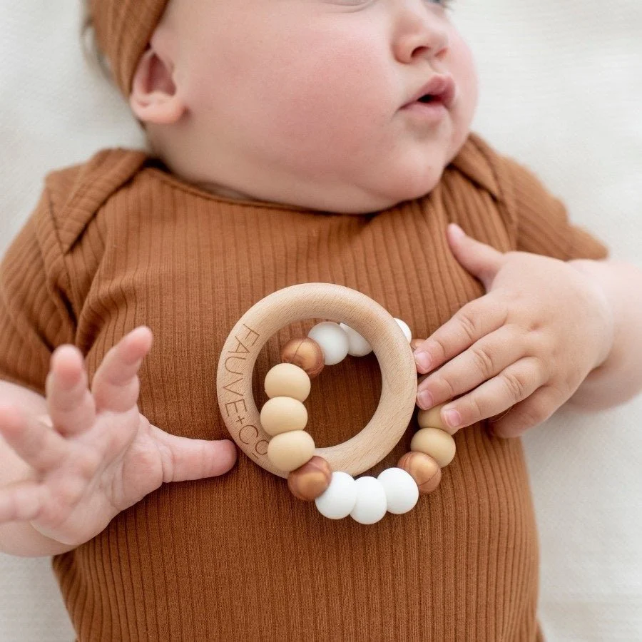 Halo Teething Ring Pebble - Image 3