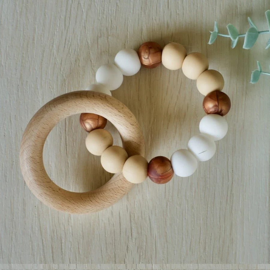 Halo Teething Ring Pebble - Image 6