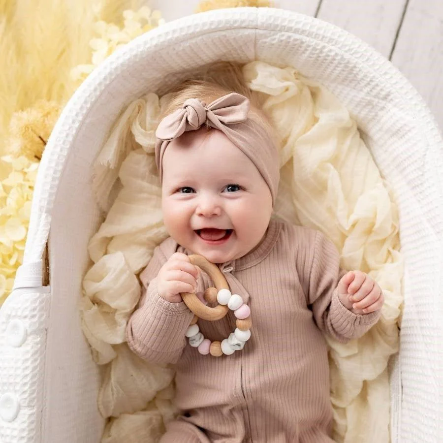 Hex Teething Ring Ballerina - Image 2