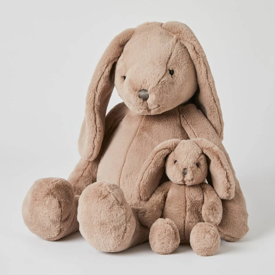Jiggle & Giggle Taupe Bunny Small - Image 3