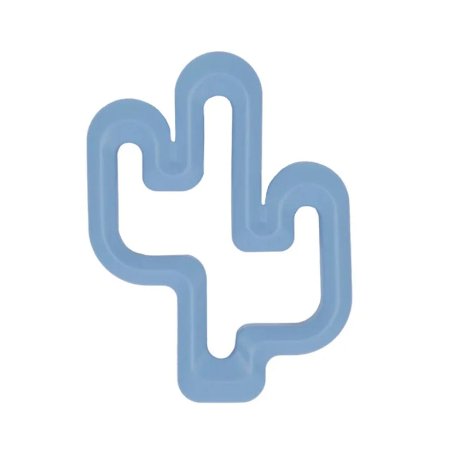 Cactus Teether - Powder Blue