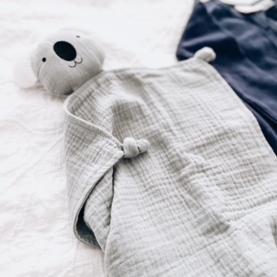 Koala Muslin Comforter Grey - Image 2
