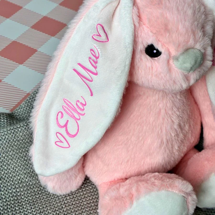 Personalised Cuddles Bunny - Birth Details - Image 2