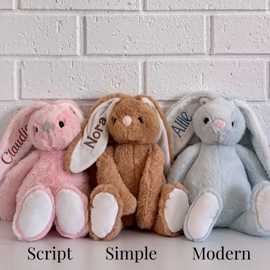 Personalised Cuddles Bunny - Caramel - Image 2