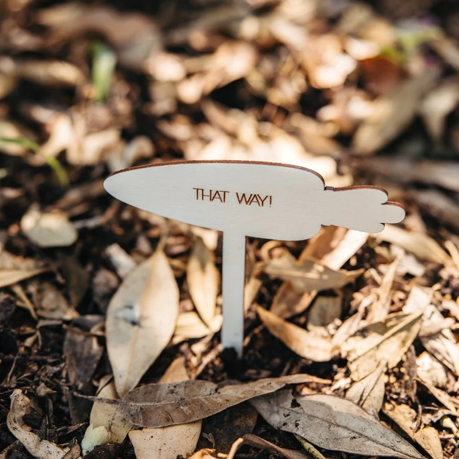 Personalised Easter Egg Hunt Signs - Bunny 1 - Image 3