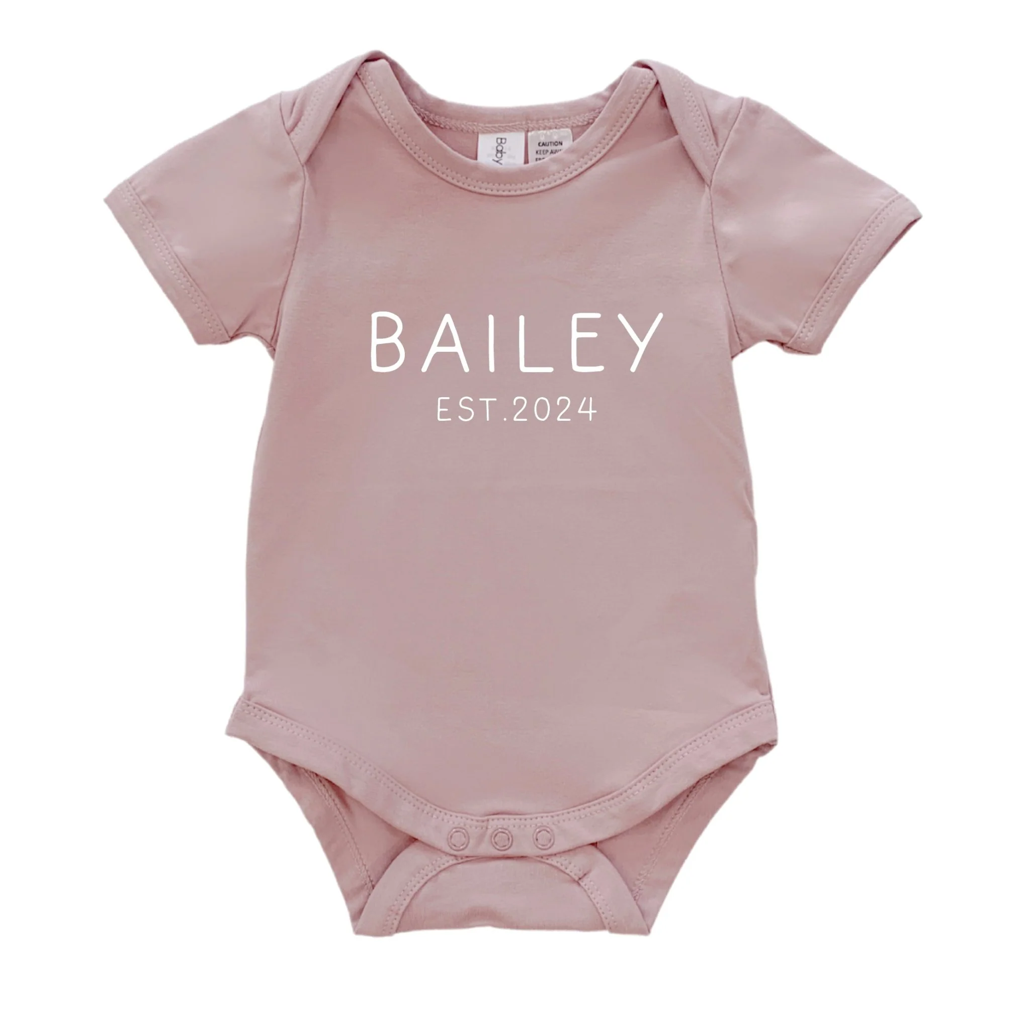 Personalised Elementary Name Romper - Image 4