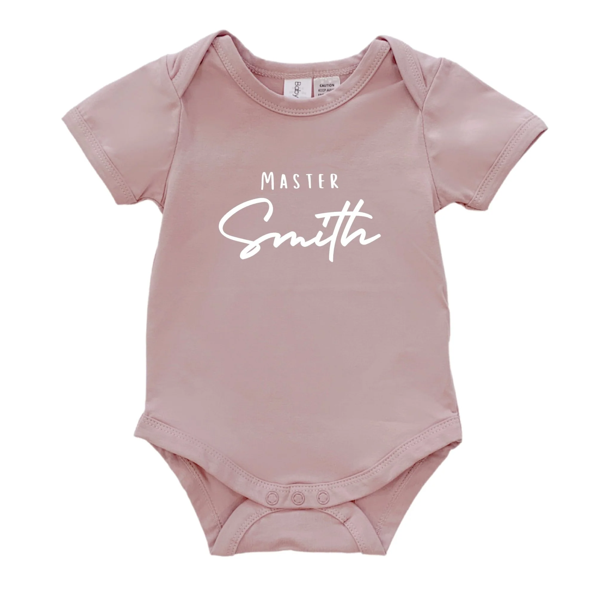Personalised Little Miss/Master Surname Romper - Image 11