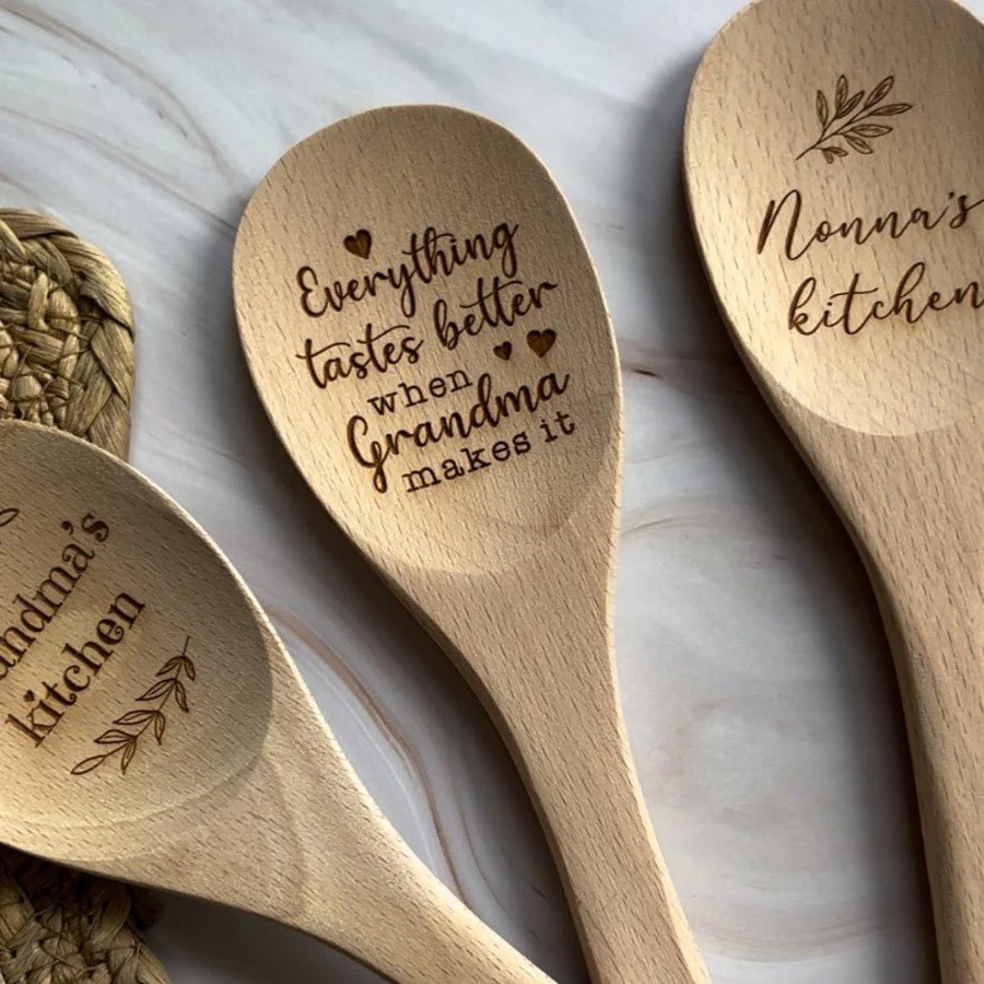 Personalised Wooden Spoon - Image 3