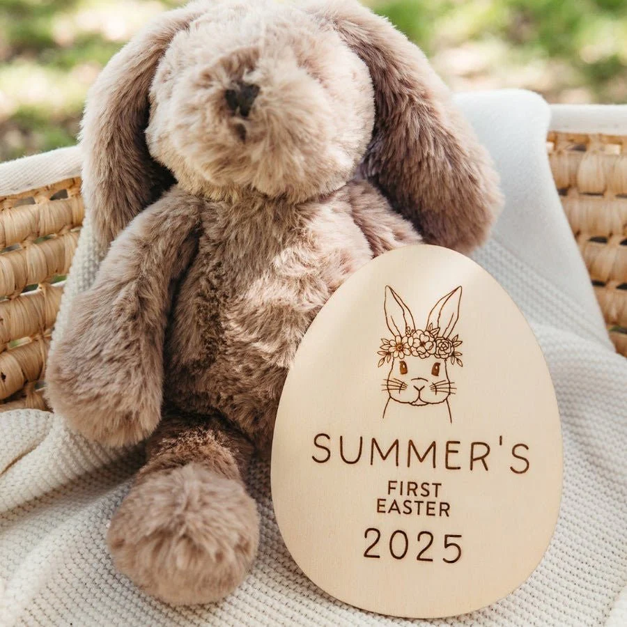 Personalised My First Easter Disc - Bunny