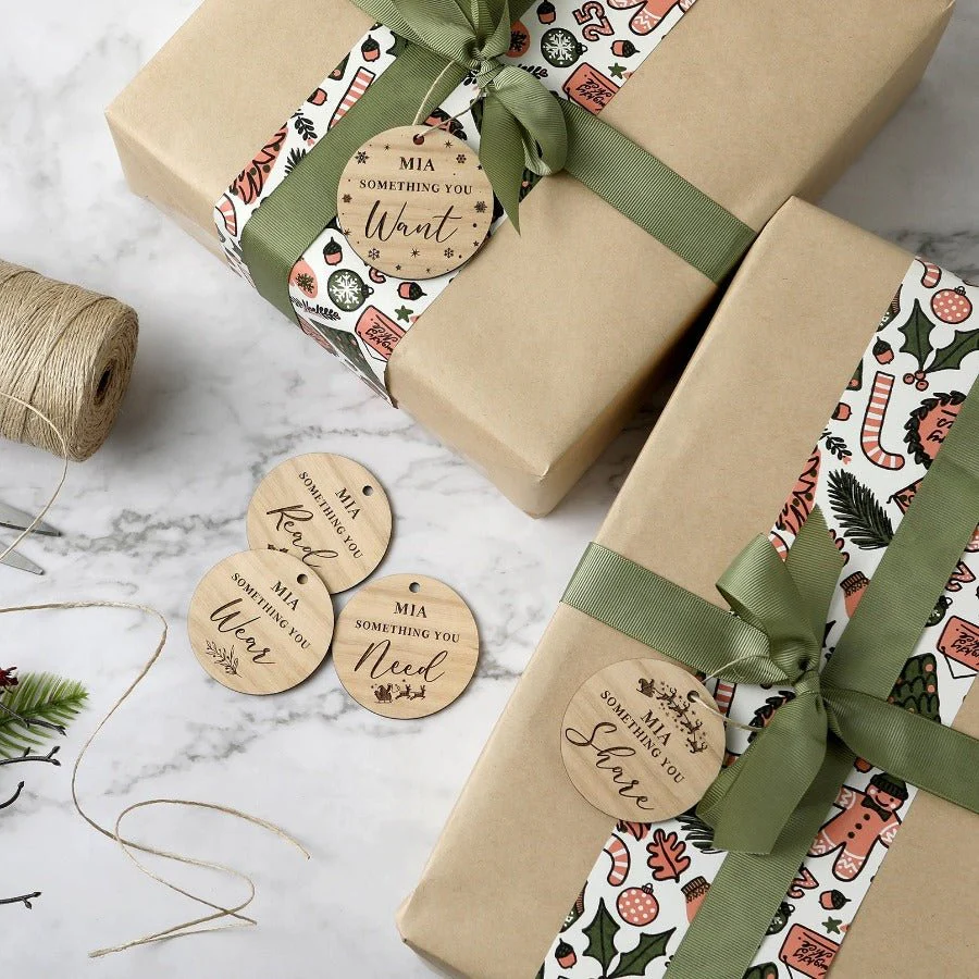 Personalised "Something To" Christmas Gift Tags - Magic