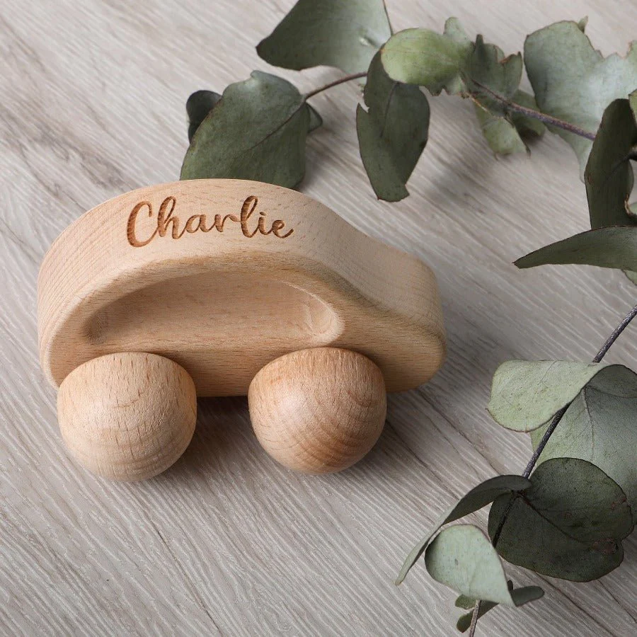 Personalised Timber Toy Car