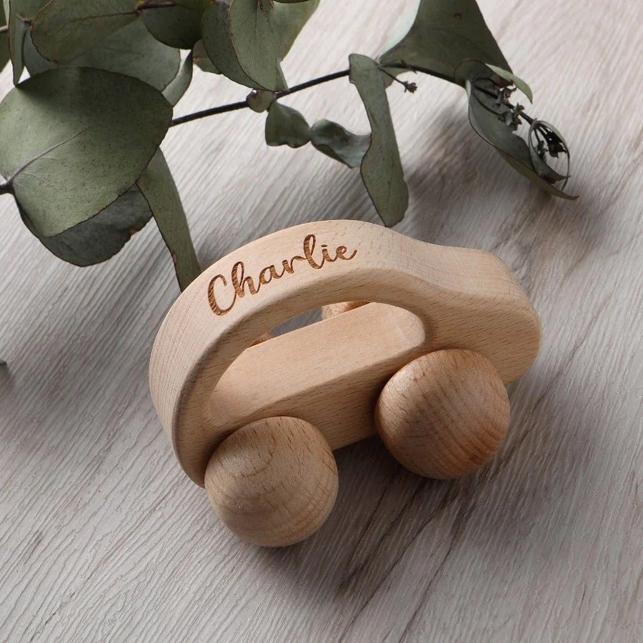 Personalised Timber Toy Car - Image 2
