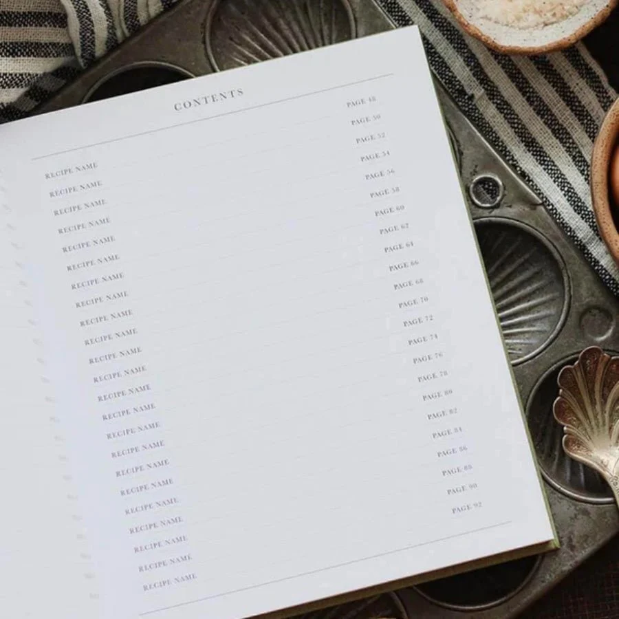 Recipes Journal - Olive - Image 3